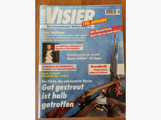Visier Heft Januar 1996 100. Ausgabe