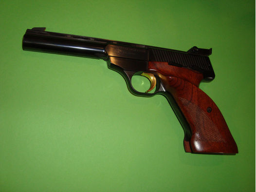 Matchpistole FN Browning Mod.150 neuwertig mit Trockenspanneinrichtung