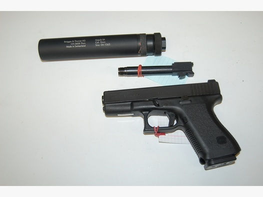 Schalldämpferpistole Glock 19 Kal 9x19mm Neuware