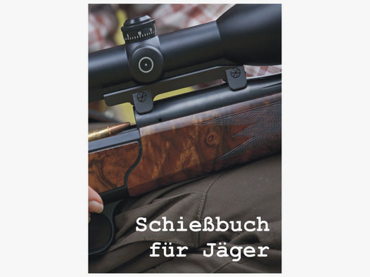 Schießbuch für Jäger Motiv Schmidt und Bender