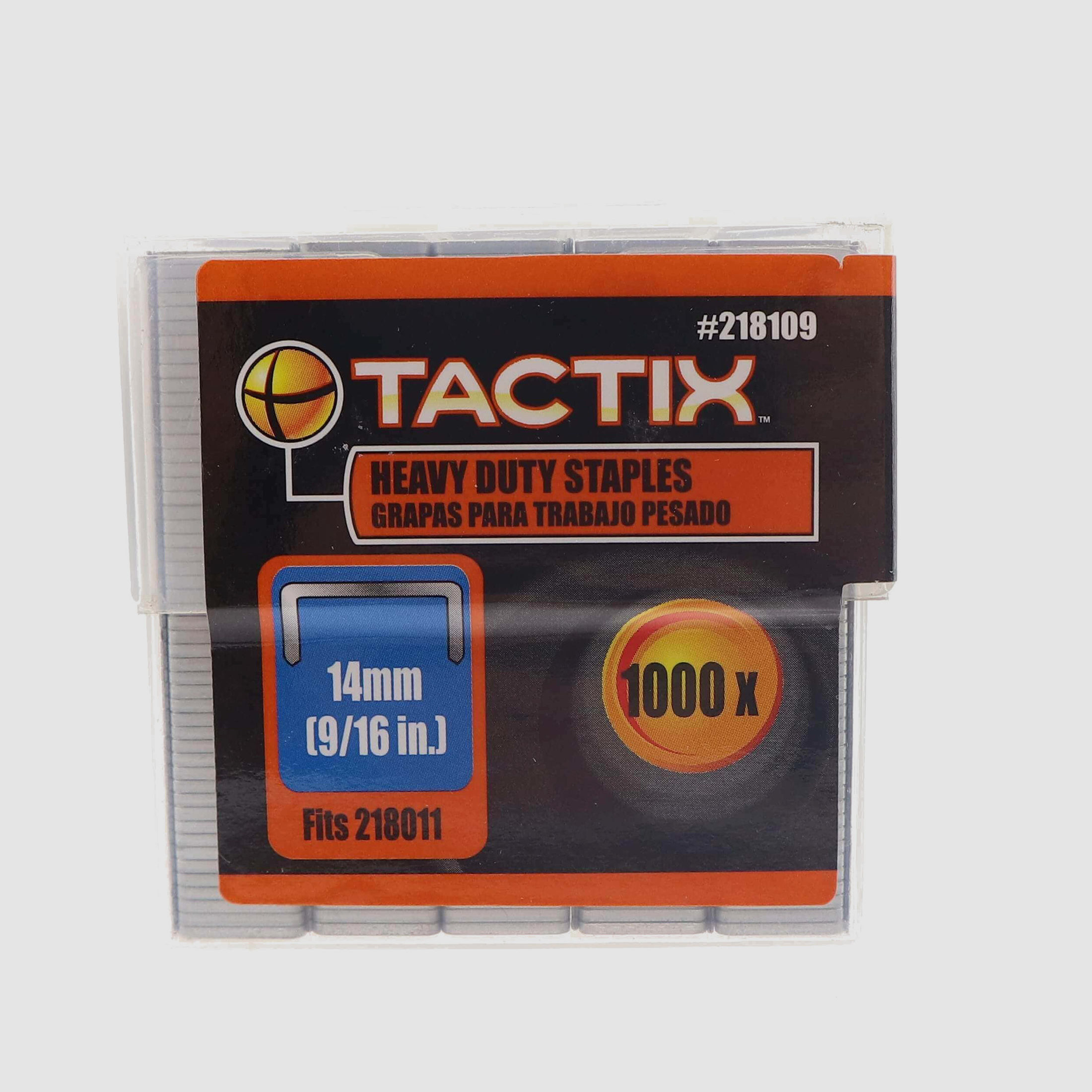 Tactix Klammern für Handtacker - 14mm