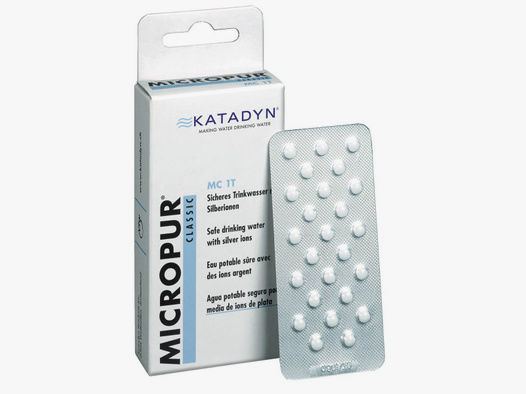 Katadyn Micropur MC 1T, 100 Tabletten