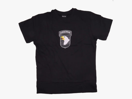 T-Shirt Airborne Schwarz - M