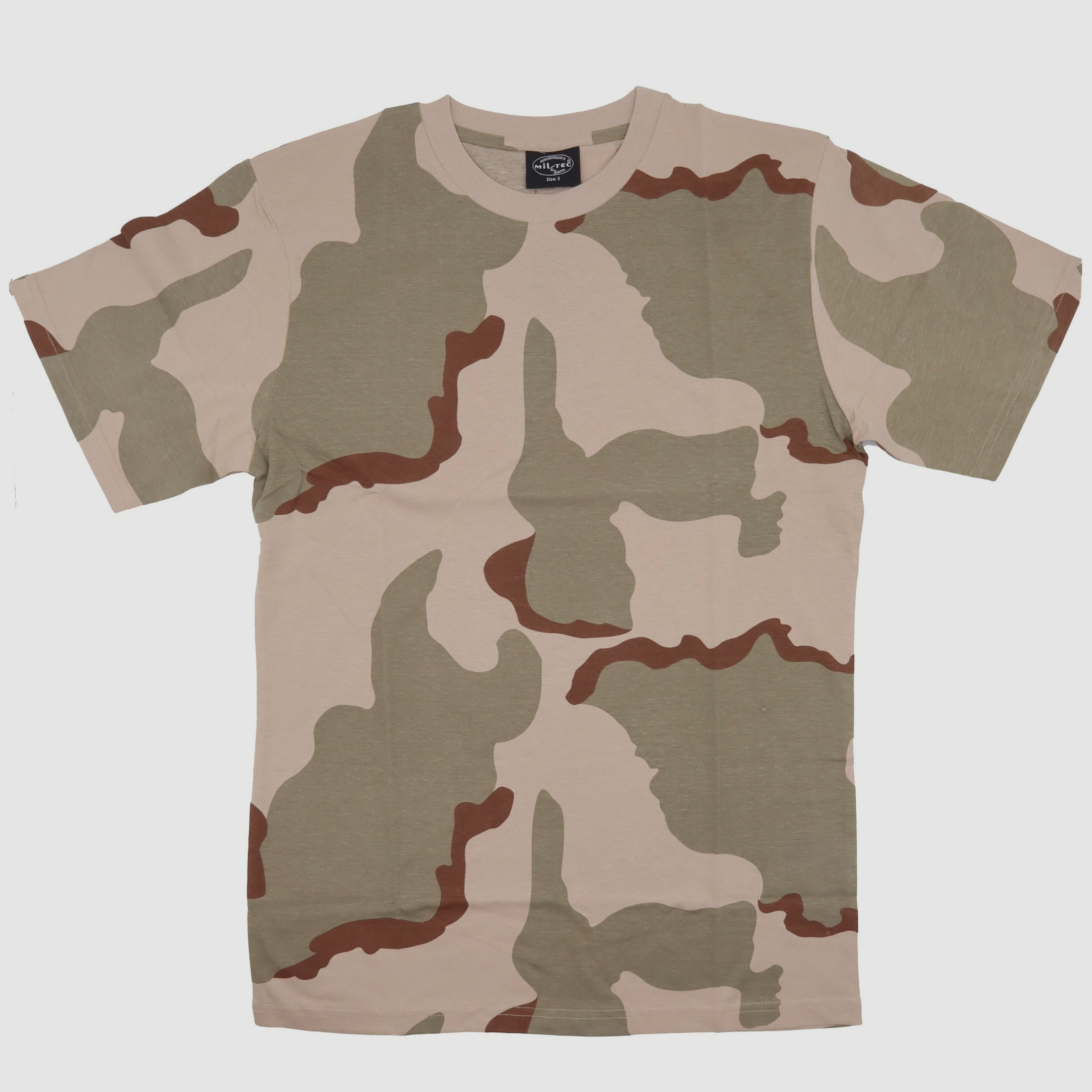 Mil-Tec T-Shirt 3-COL Desert Tarn - XXL