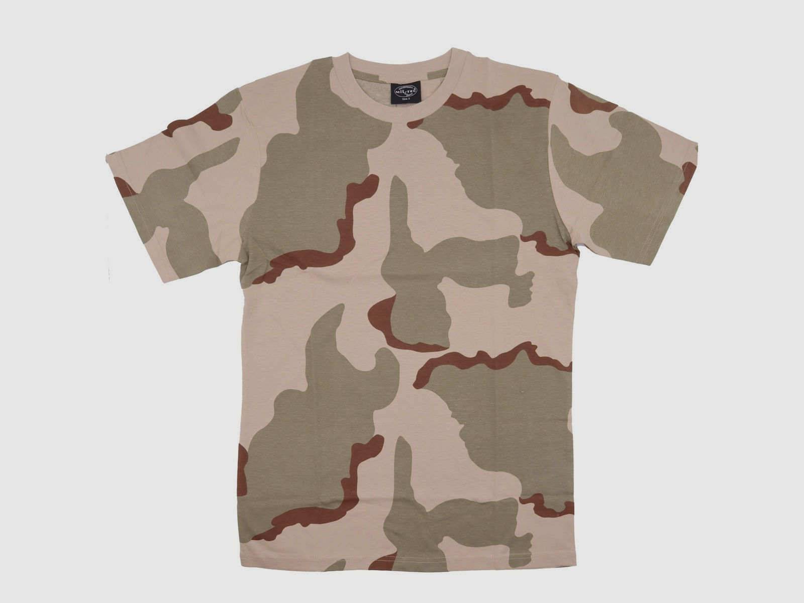 Mil-Tec T-Shirt 3-COL Desert Tarn - XL
