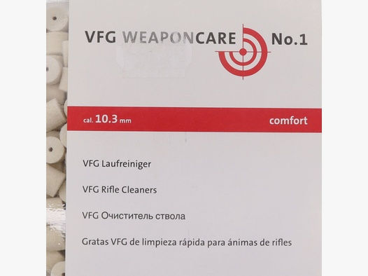 VFG Laufreiniger ''Comfort'' - 10,3mm (500stk.)