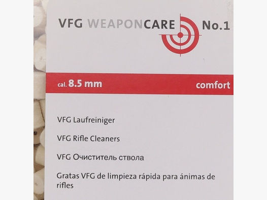 VFG Laufreiniger ''Comfort'' - 8,5mm (500stk.)