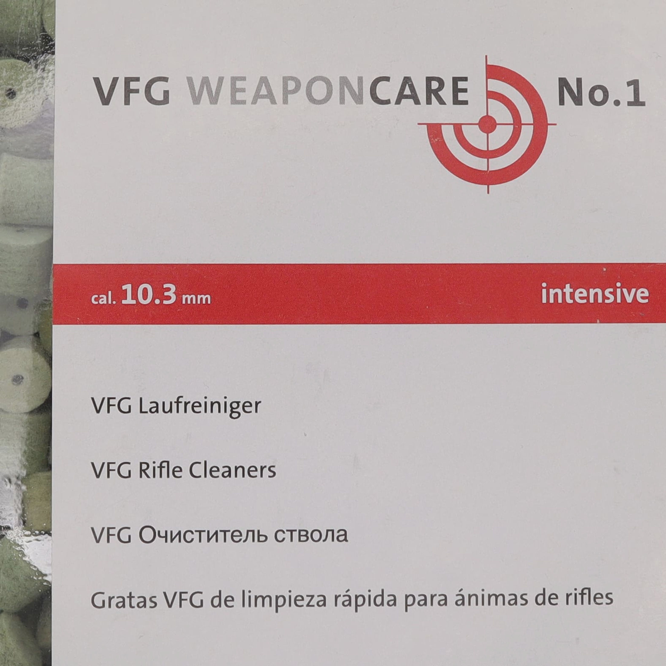 VFG Laufreiniger ''Intensive'' - 10,3mm (500stk.)