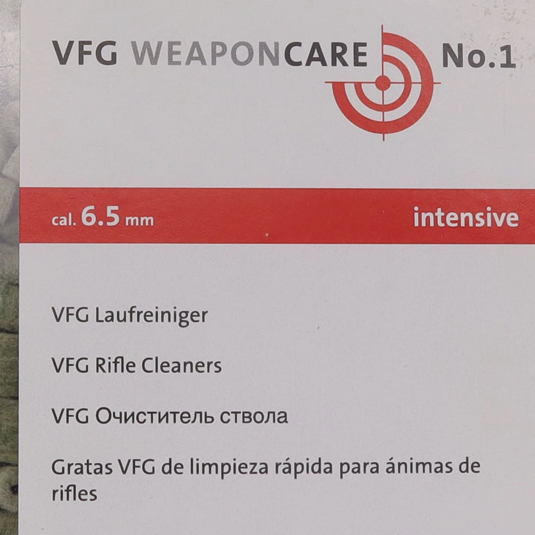 VFG Laufreiniger ''Intensive'' - 6,5mm (500stk.)