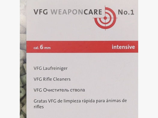 VFG Laufreiniger ''Intensive'' - 6mm (500stk.)