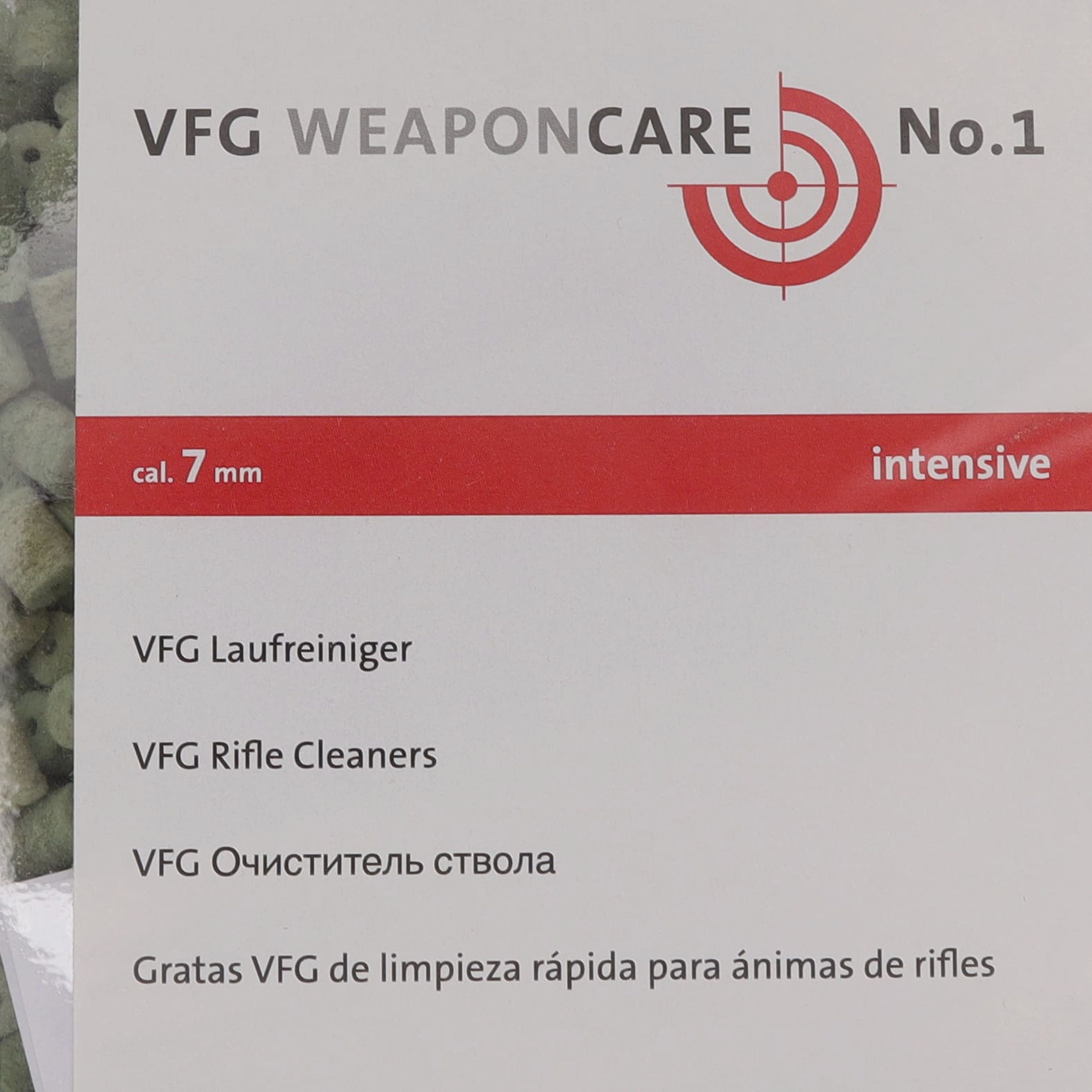 VFG Laufreiniger ''Intensive'' - 7mm (500stk)