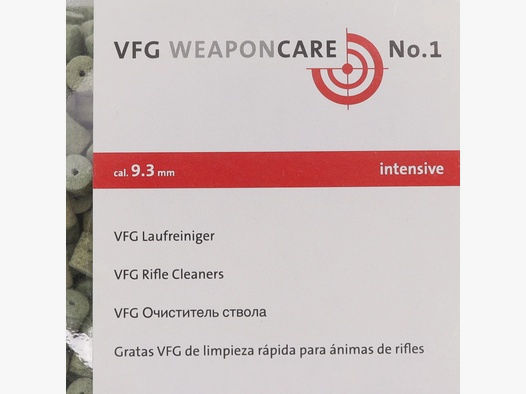 VFG Laufreiniger ''Intensive'' - 9,3mm (40Stk.)