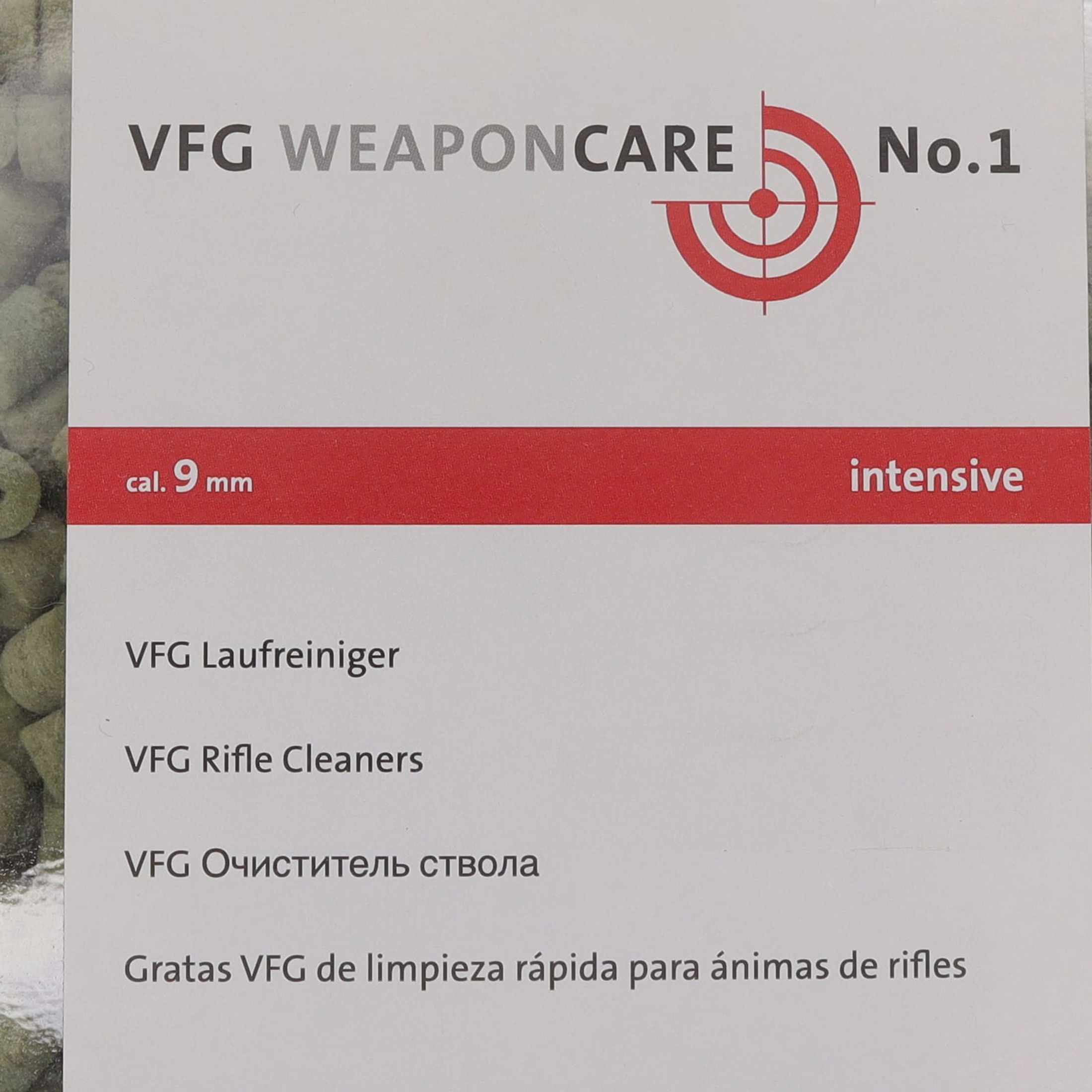VFG Laufreiniger ''Intensive'' - 9mm (500stk)