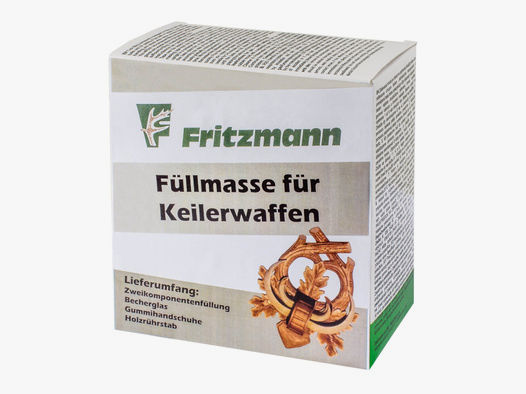 Fritzmann Füllmasse für Keilerwaffen
