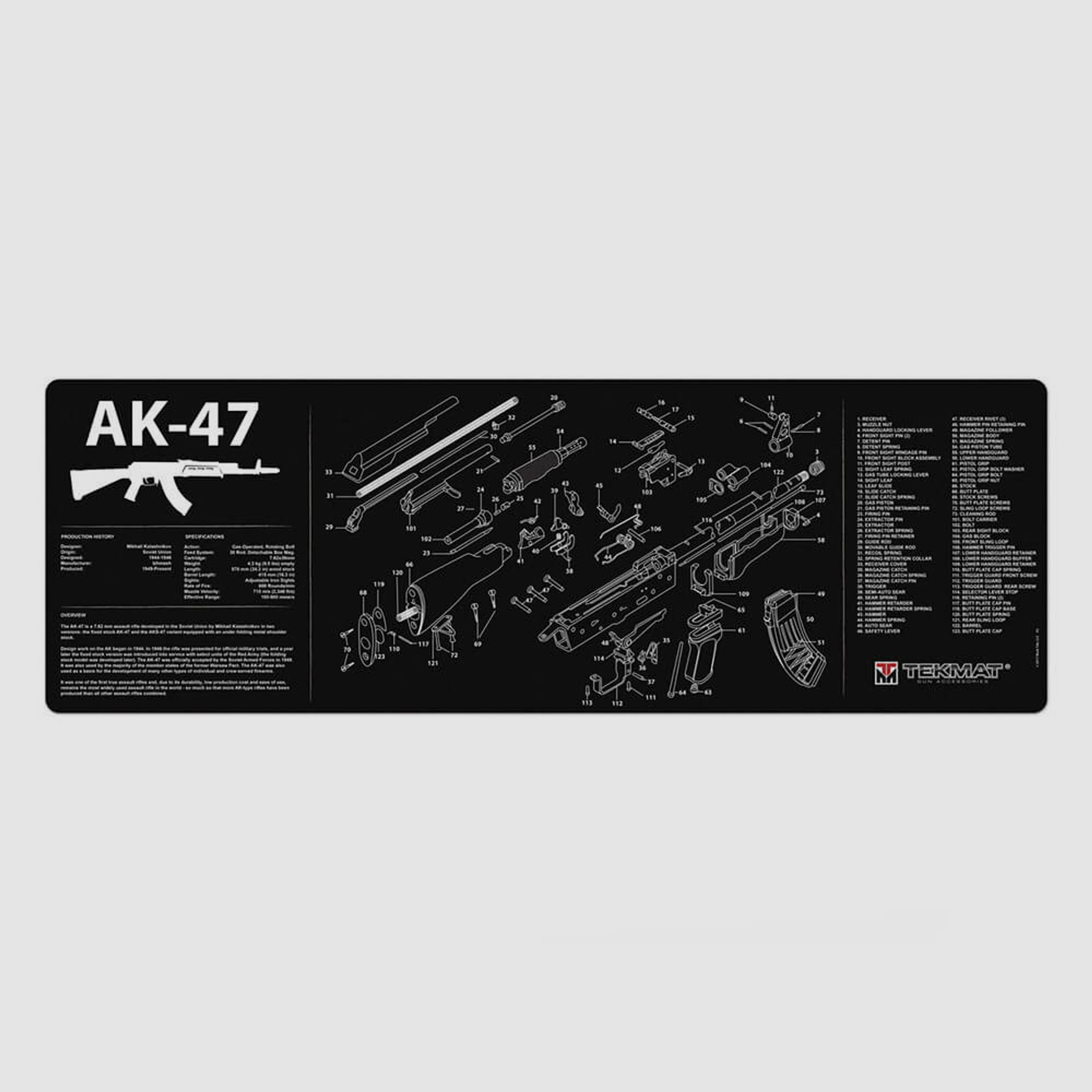 TekMat Waffenreinigungsmatte - AK47