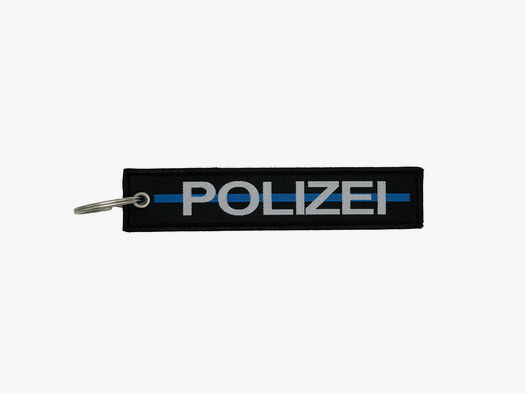 Polizei Blue Line Schlüsselanhänger