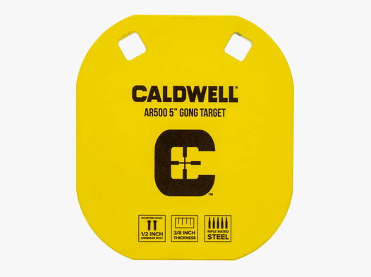 Caldwell AR500 Gong Target C - 5''