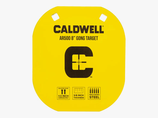 Caldwell AR500 Gong Target C - 8''