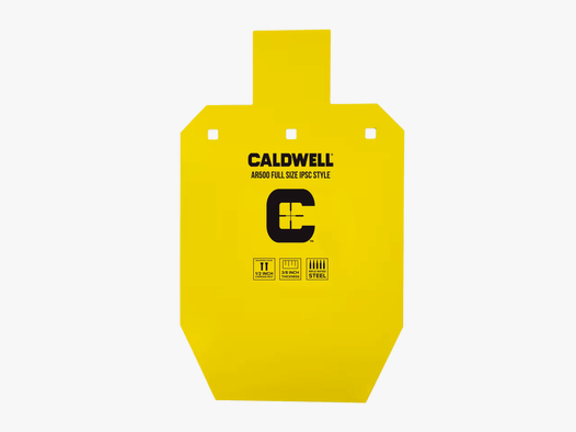 Caldwell AR500 IPSC Steel Targets - Full Size