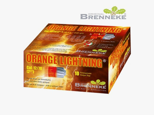 BRENNEKE Orange Lightning 12/70