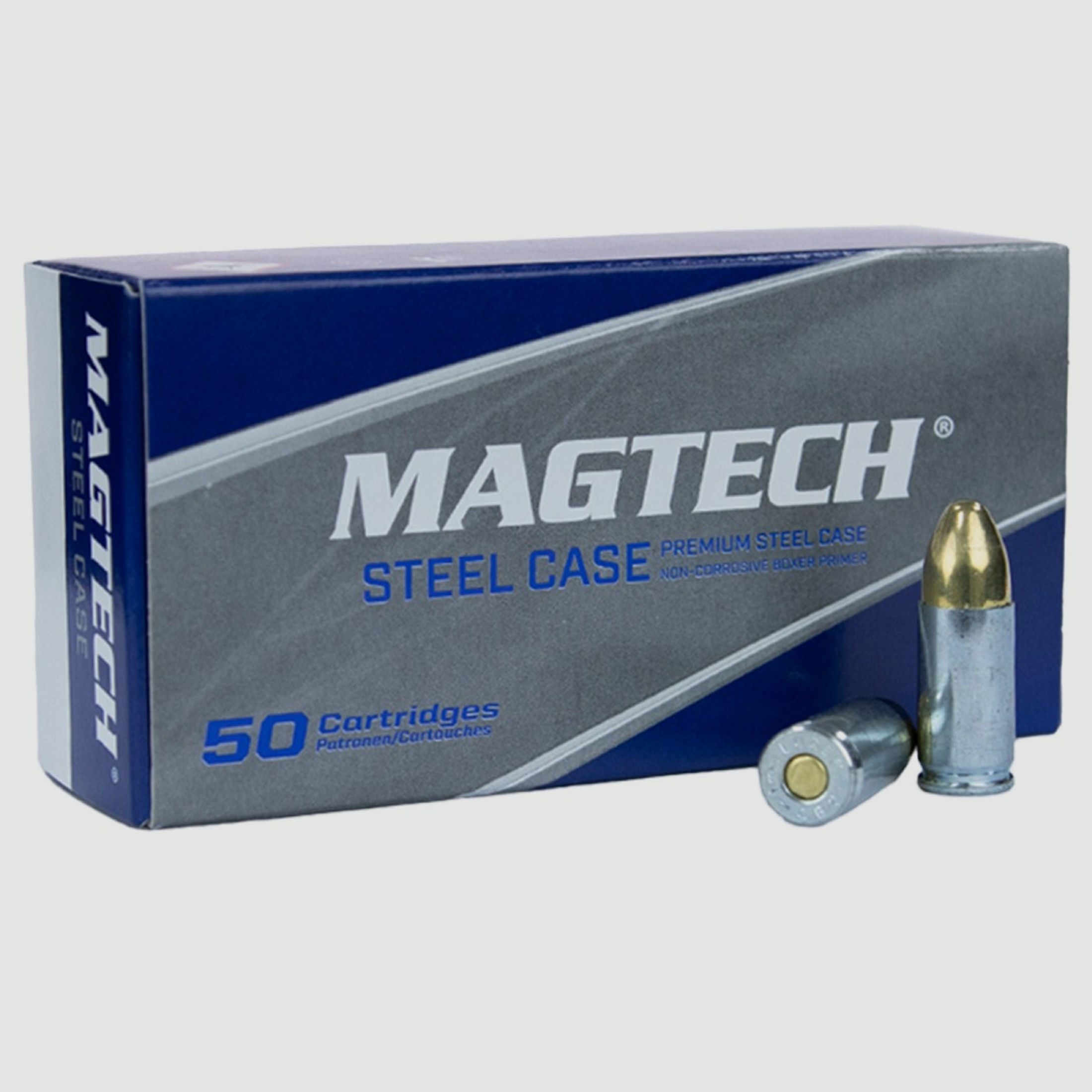 MAGTECH 9mm Luger FMJ 115grs Steel