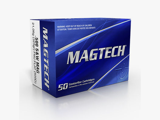 MAGTECH .500 S&W FMJ 325GRS A20 #500D