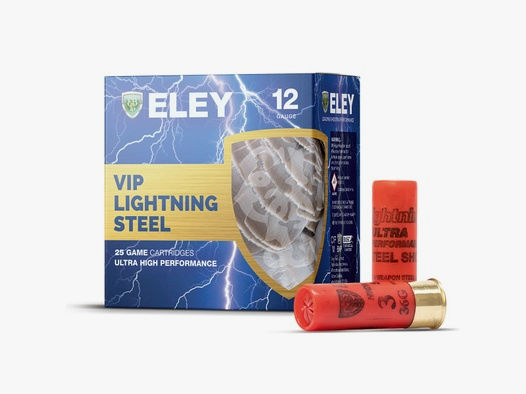 ELEY VIP Lightning Steel 12/76 Schrotstärke 1