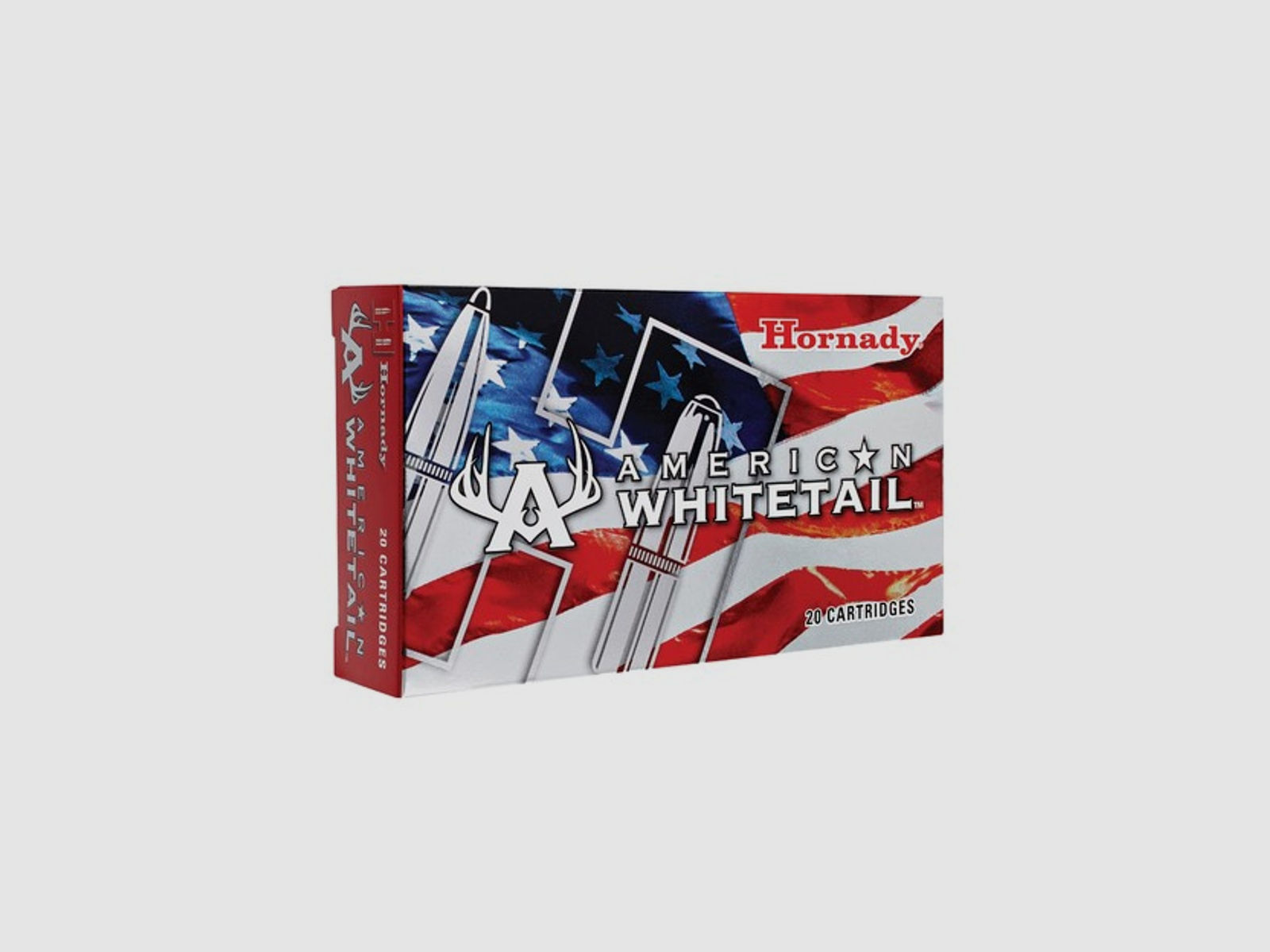 HORNADY 80904 AMERICAN WHITE- TAIL AMMO.308 WIN 165GR INTER-