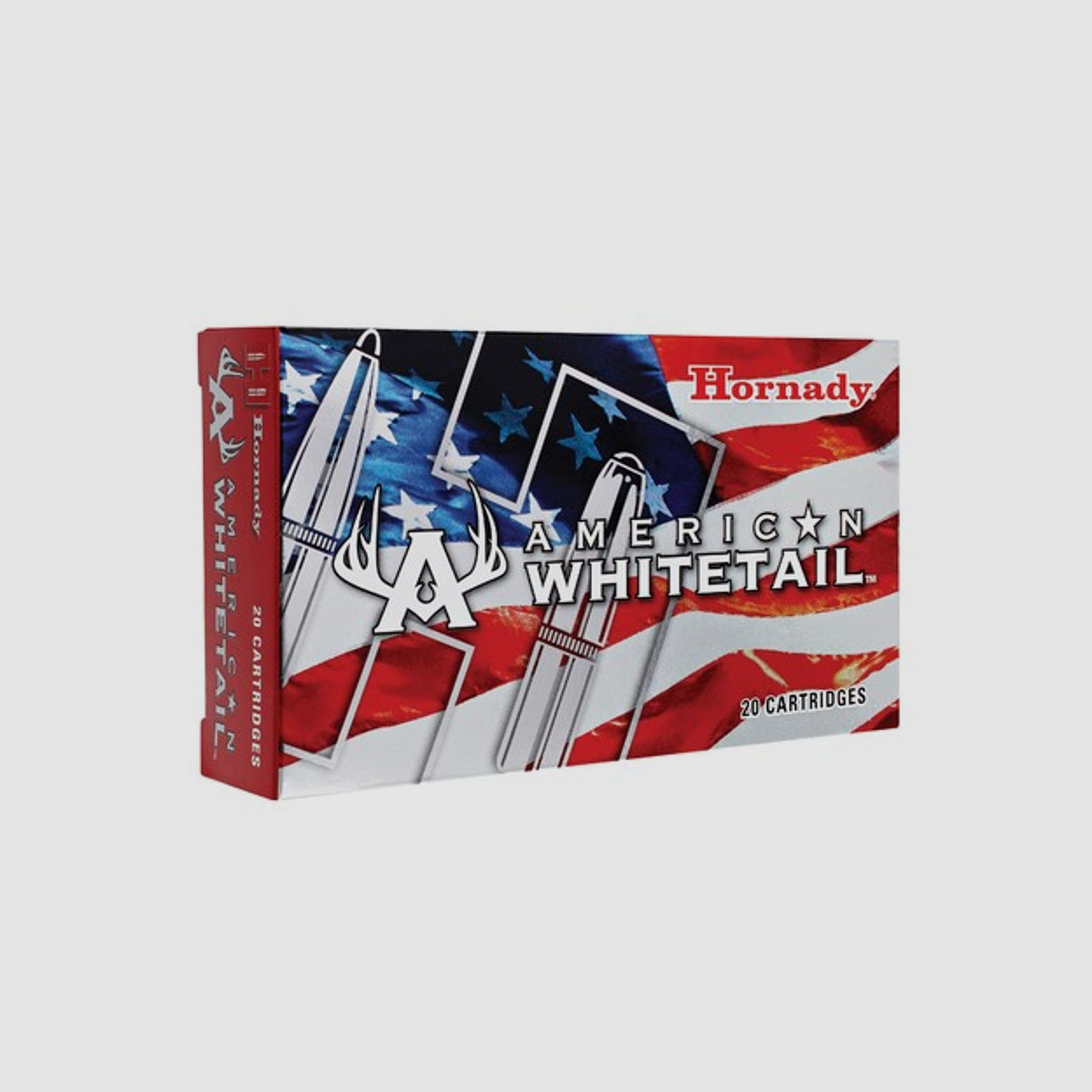 HORNADY 81084 AMERICAN WHITE- TAIL AMMO .30-06 SPRG 180GR IN