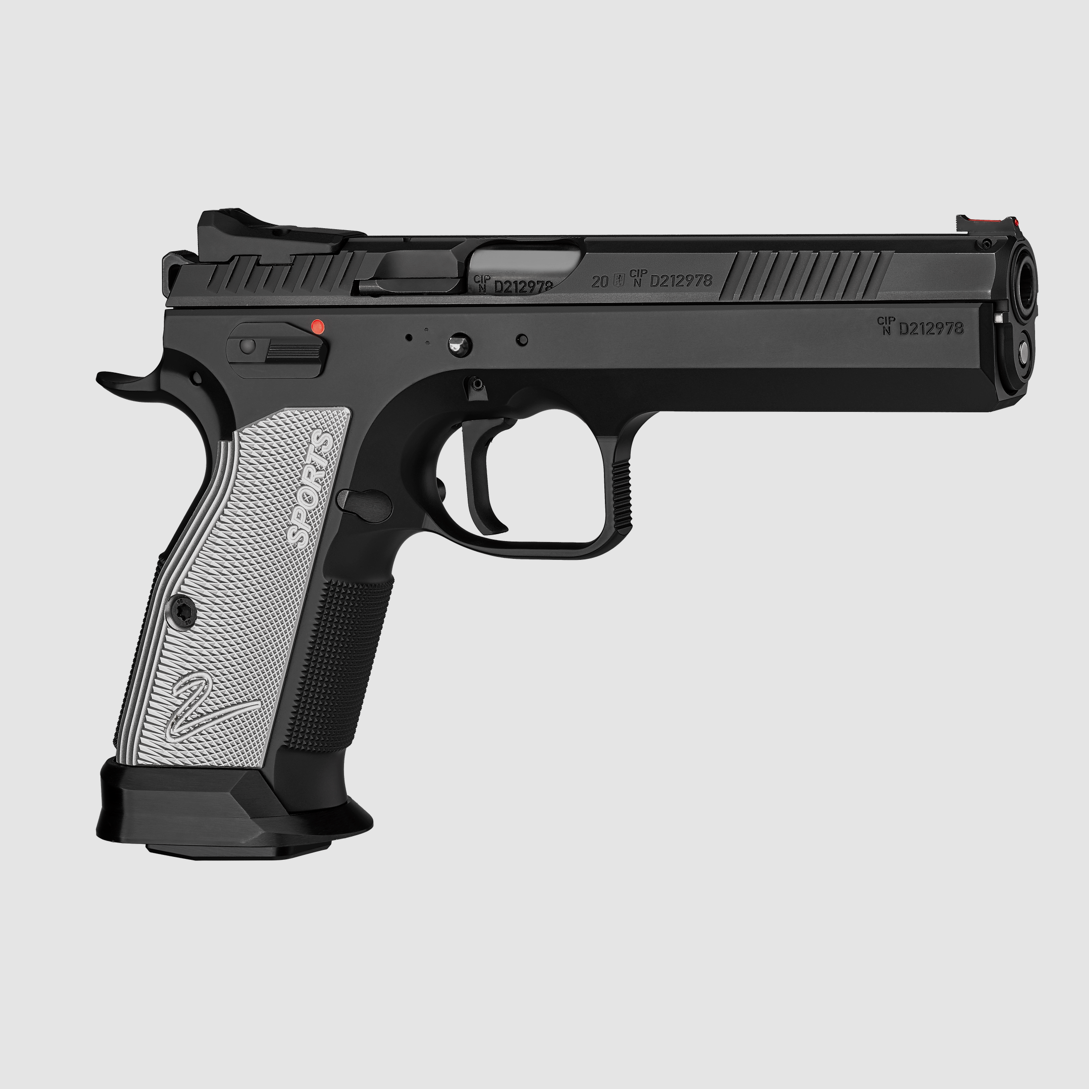 CZ 75 TS 2 silver 9mm Luger