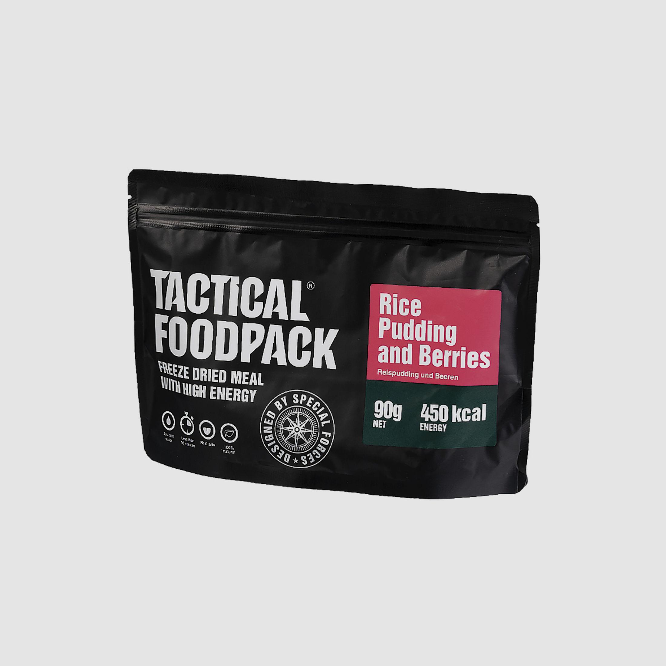 TACTICAL FOODPACK® RICE PUDDING AND BERRIES