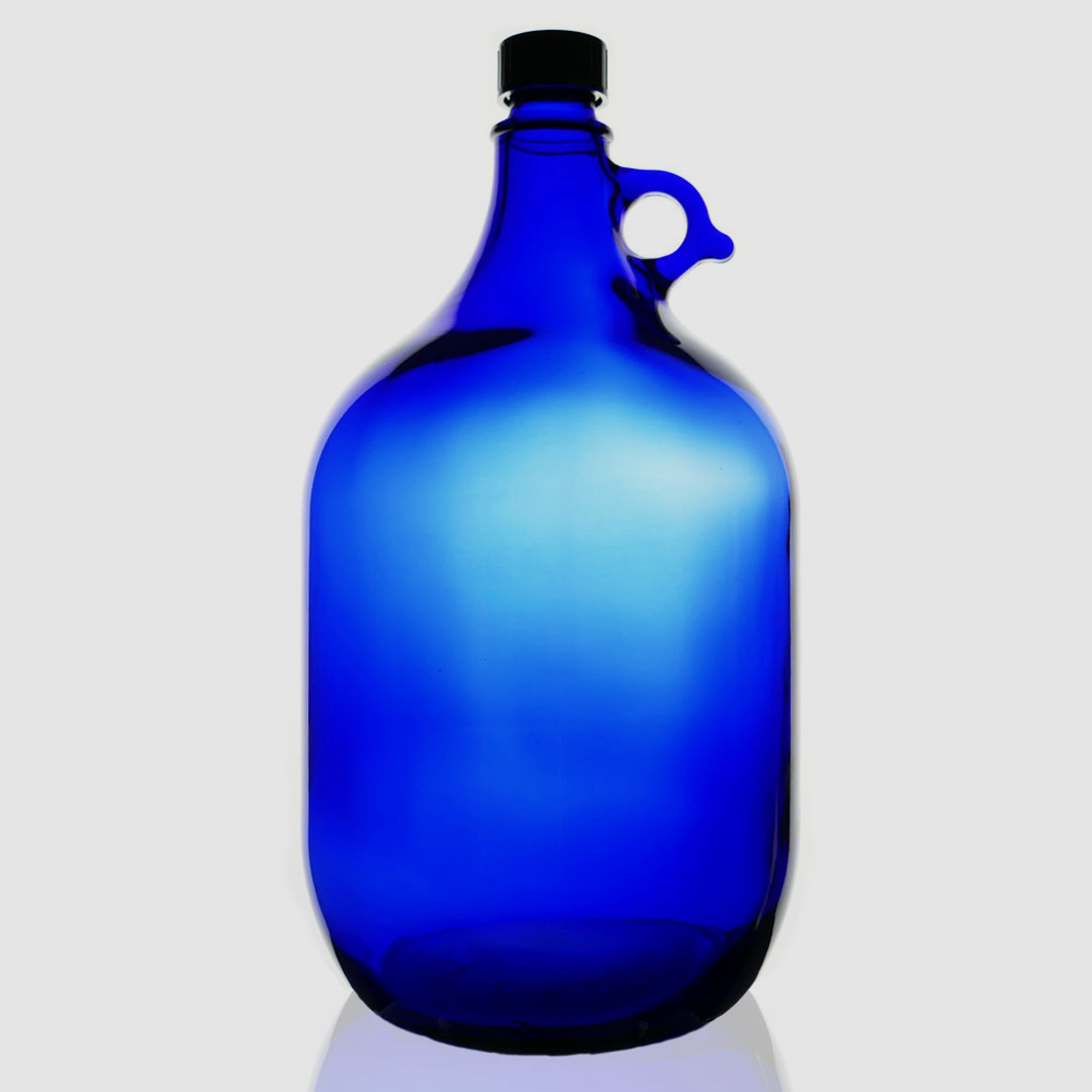Wasserbehälter aus Blauglas 5 Liter Fassungsvermögen
