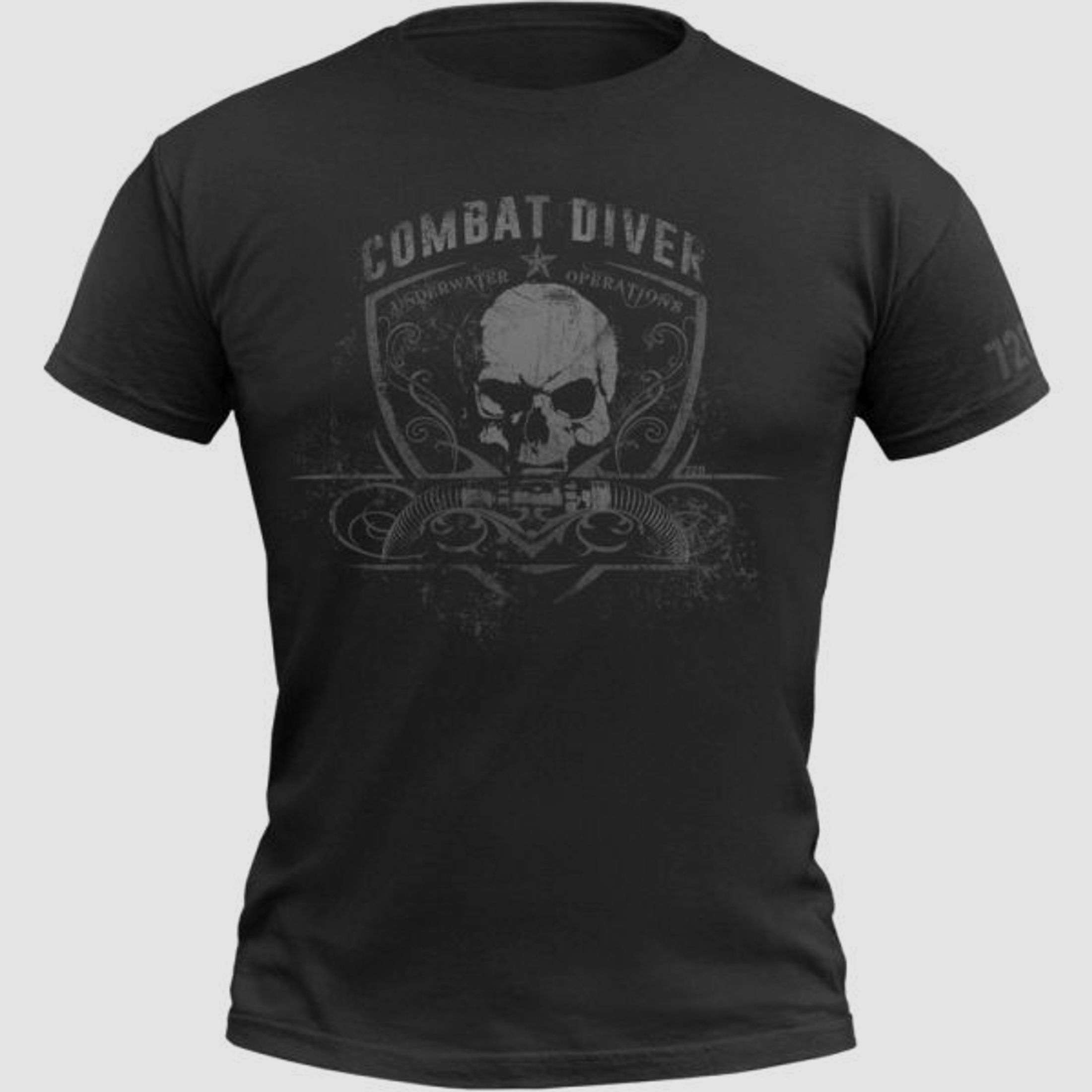 720gear 720gear T-Shirt Combat Diver schwarz