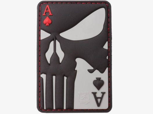 Jackets To Go JTG 3D Patch Punisher Ace of Spades fullcolor