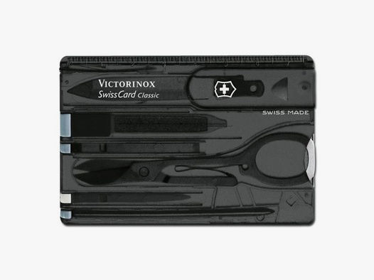 Victorinox Victorinox Multitool Swiss Card onyx