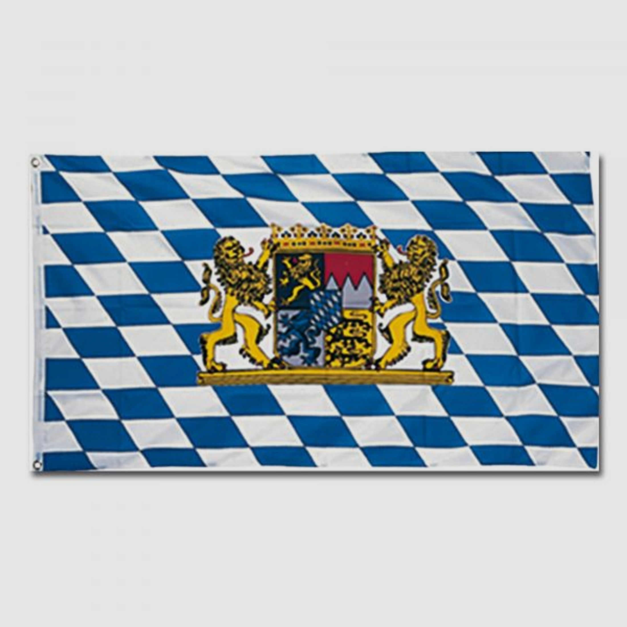 Diverse Flagge Bayern mit Löwen