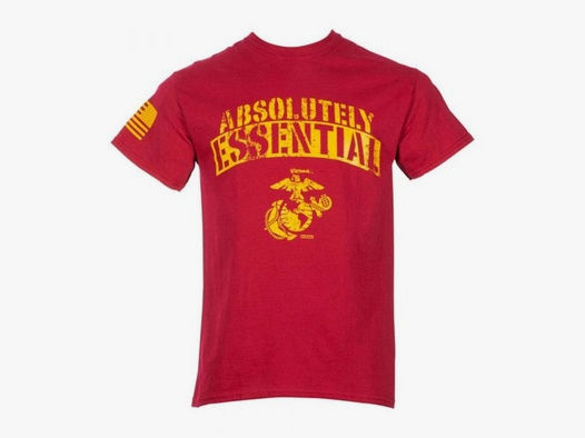 7.62 Design 7.62 Design T-Shirt USMC Absolutely Essential scarlet