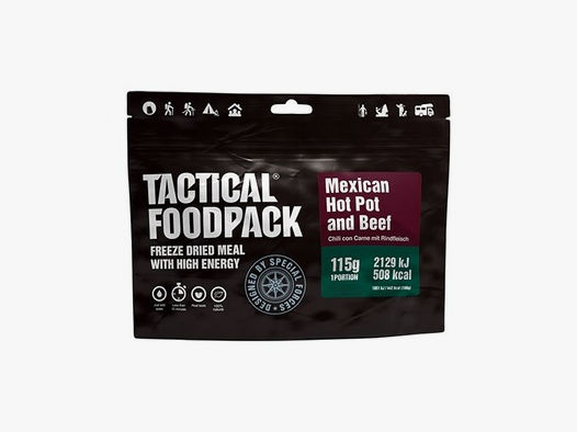 Tactical Foodpack Tactical Foodpack Chili con Carne mit Rindfleisch