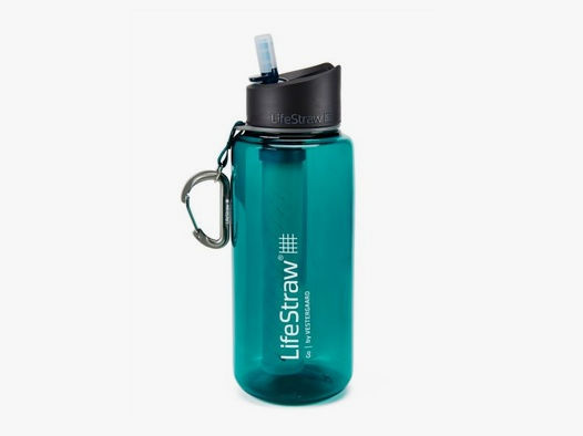 LifeStraw LifeStraw Wasserflasche Go mit Filter 2-Stage 1 L dark teal