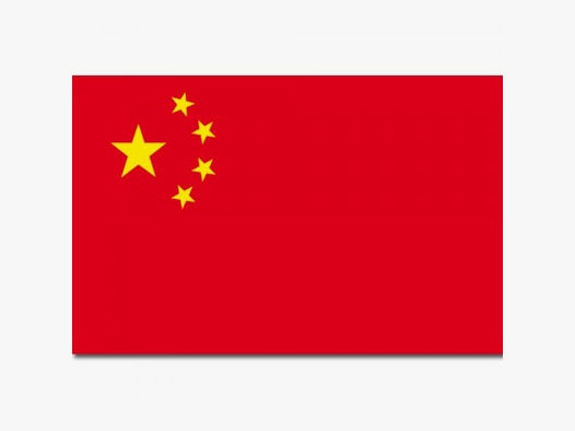 Unbekannt Flagge China