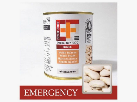 EF Emergency Food EF Emergency Food Basics Weise Bohnen