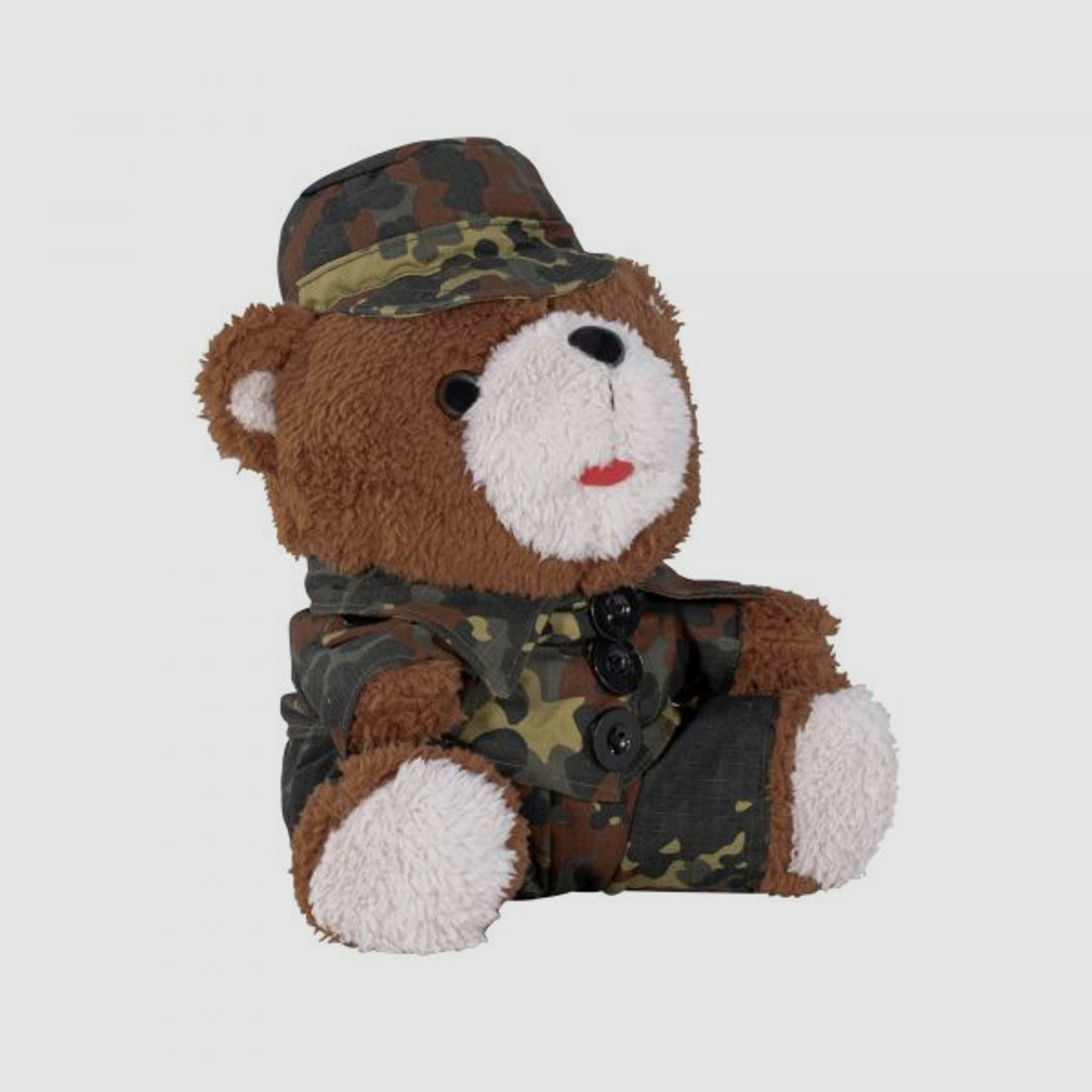 MFH MFH Teddybär mit Anzug und Mütze flecktarn