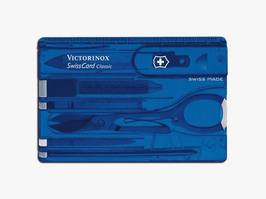 Victorinox Victorinox Multitool Swiss Card blau
