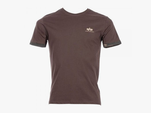 alpha industries Alpha Industries T-Shirt Roll-Up Sleeve dark olive camo