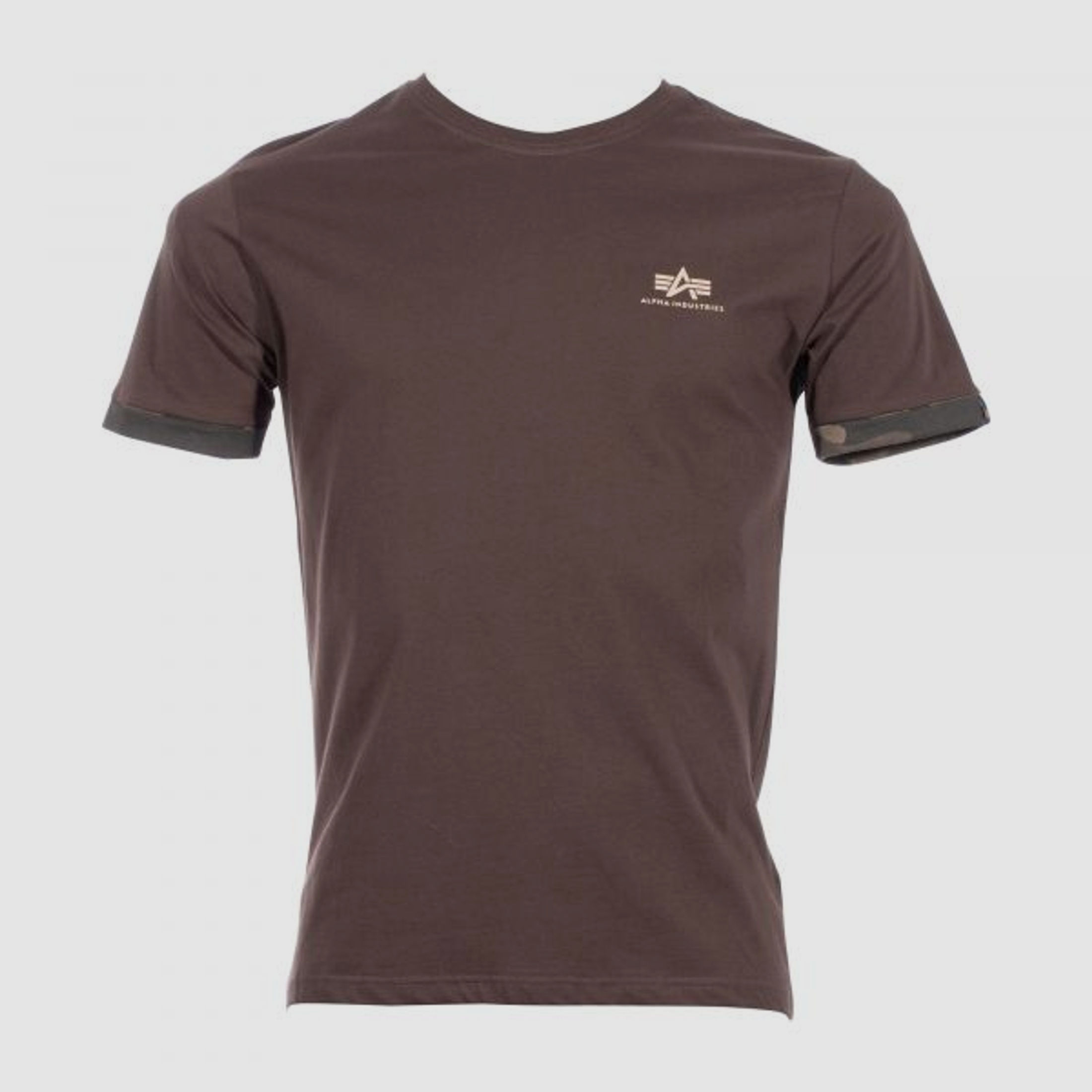 alpha industries Alpha Industries T-Shirt Roll-Up Sleeve dark olive camo