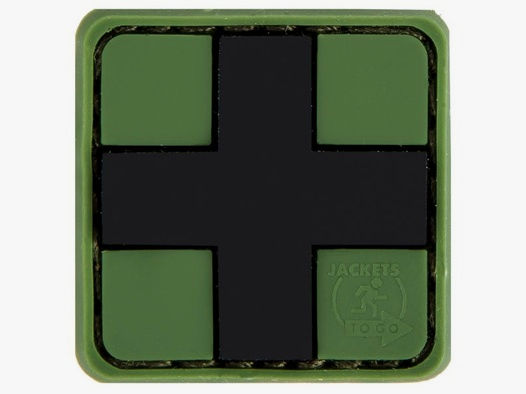 Jackets To Go 3D-Patch Red Cross Medic forest 25 mm