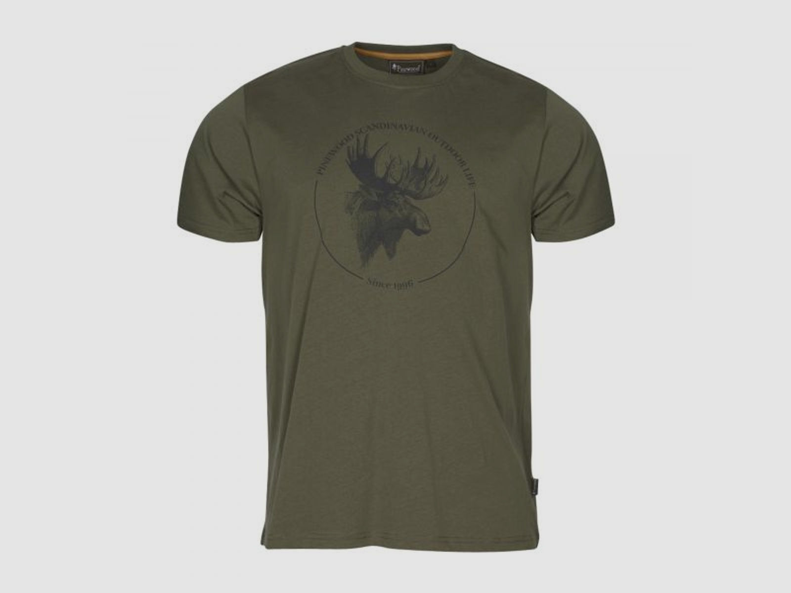 Pinewood Pinewood T-Shirt Moose oliv