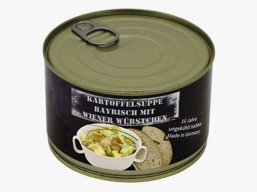 MFH MFH Vollkonserve Kartoffelsuppe mit Wiener Würstchen 400 g