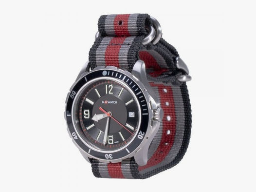 M+WATCH M+WATCH Armbanduhr Mondaine Aqua Steel 41 mehrfarbig