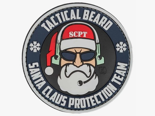Jackets To Go JTG 3D Patch Special Tactical Beard Santa Claus Protection Team